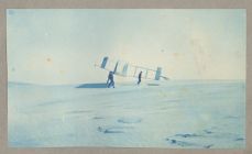 Orville Wright glider flights - Cyanotype #1